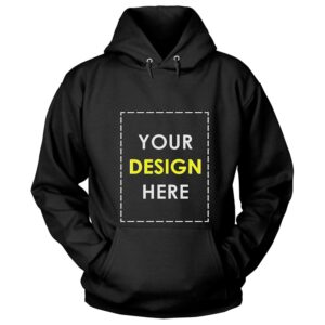 Custom hooded pullover hoodie for group event
